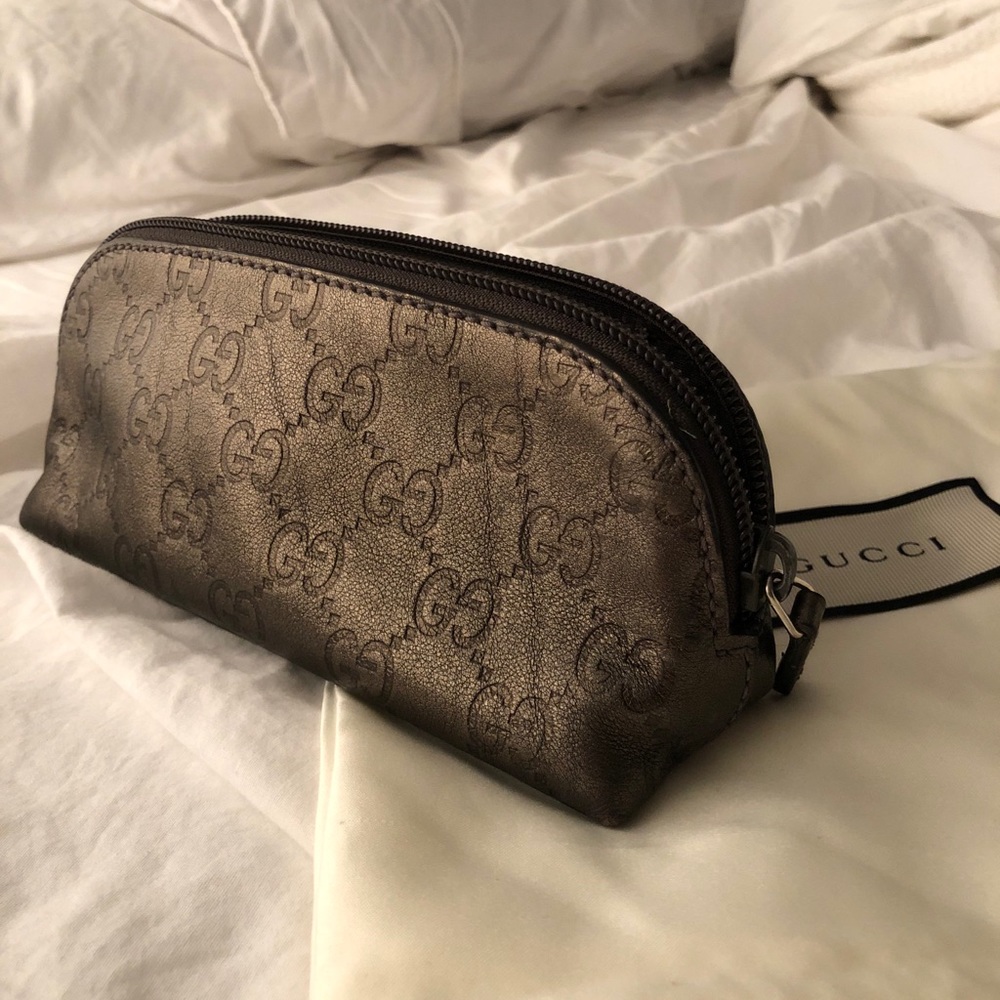 Gucci Guccissima Cosmetic Pouch